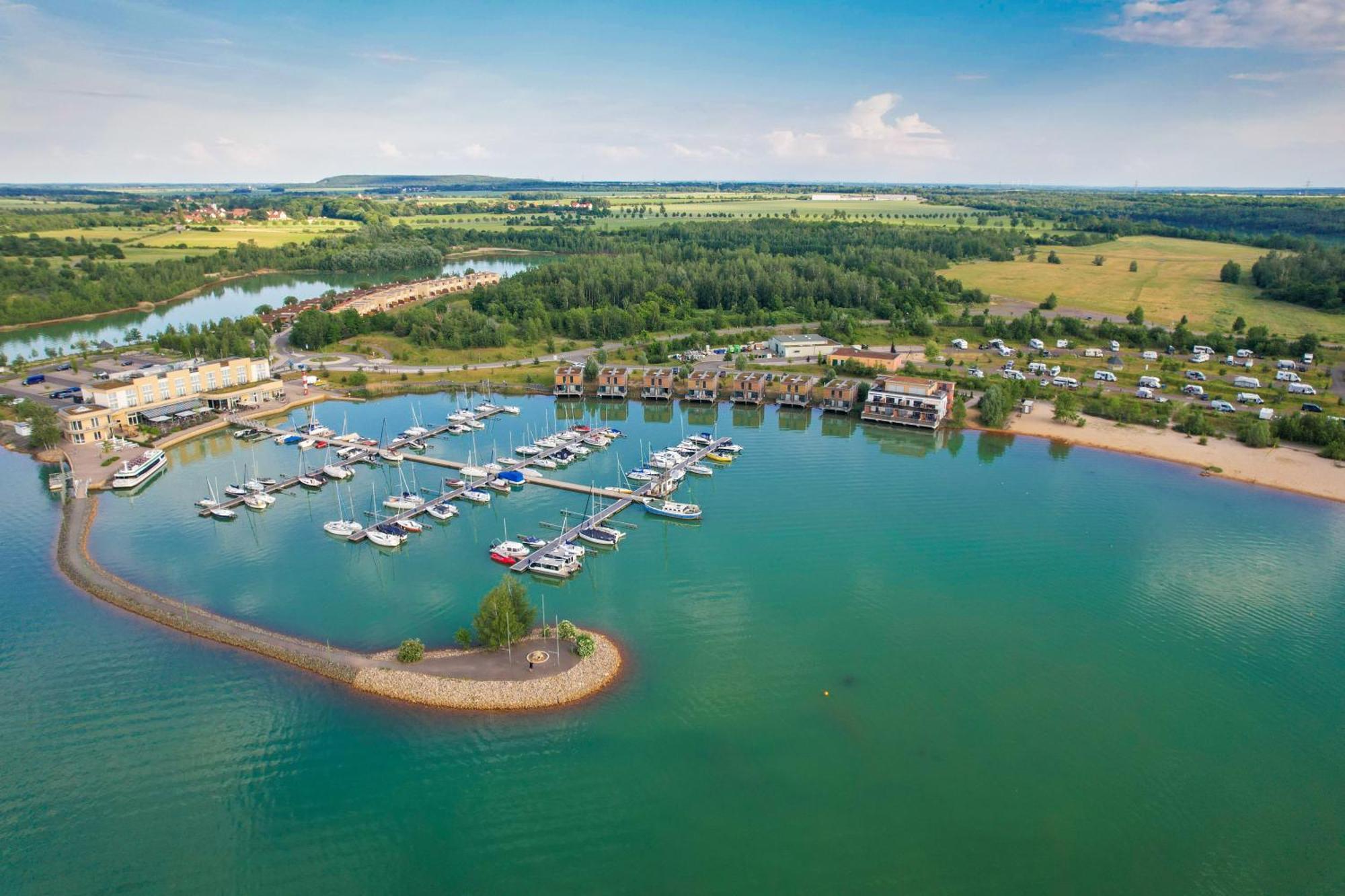 Lagovida Das Ferienresort Am Stoermthaler See Grosspösna Esterno foto
